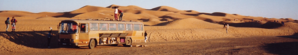 Die Wilde 13 in der Wüste